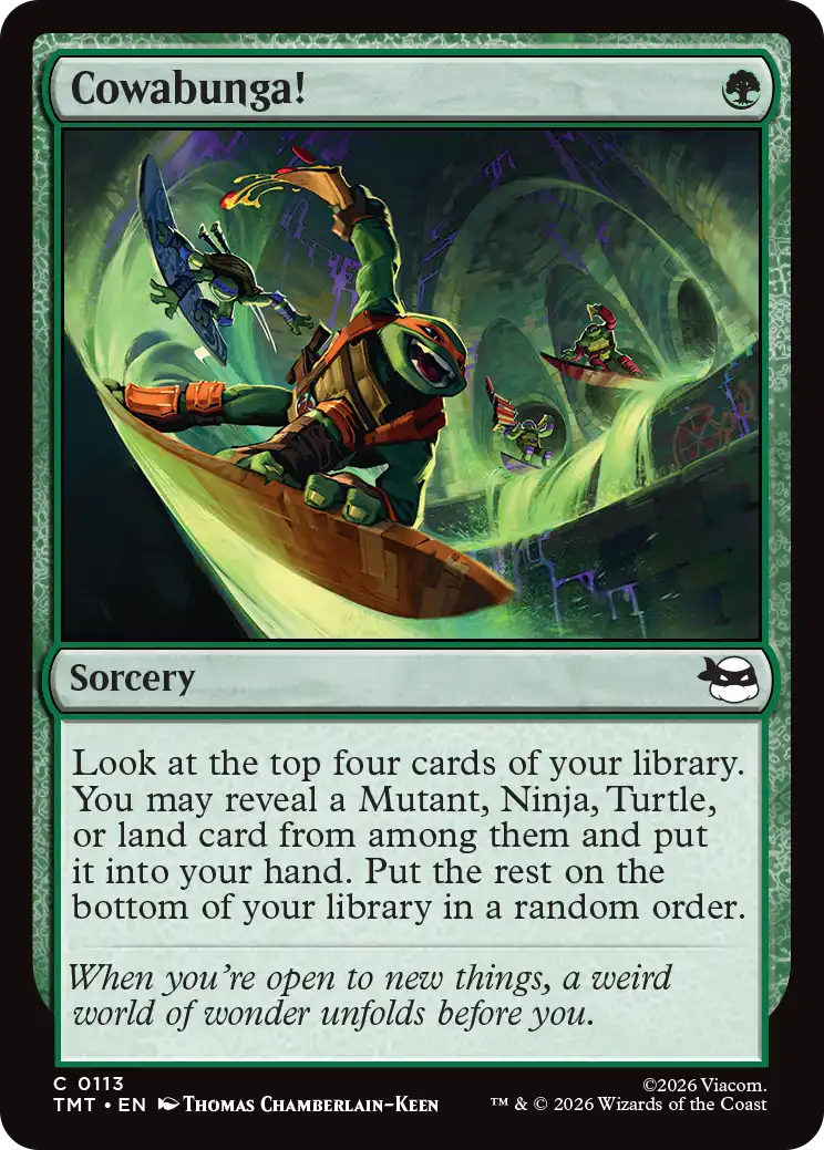 MTG Teenage Mutant Ninja Turtles 0113 Cowabunga!