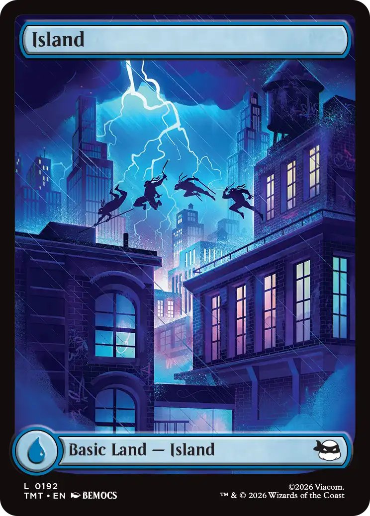 MTG Teenage Mutant Ninja Turtles 0192 Island