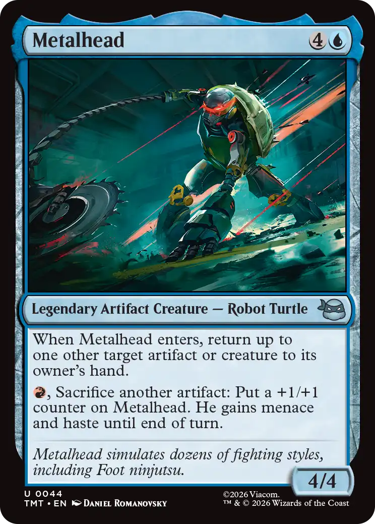 MTG Teenage Mutant Ninja Turtles 0044 Metalhead