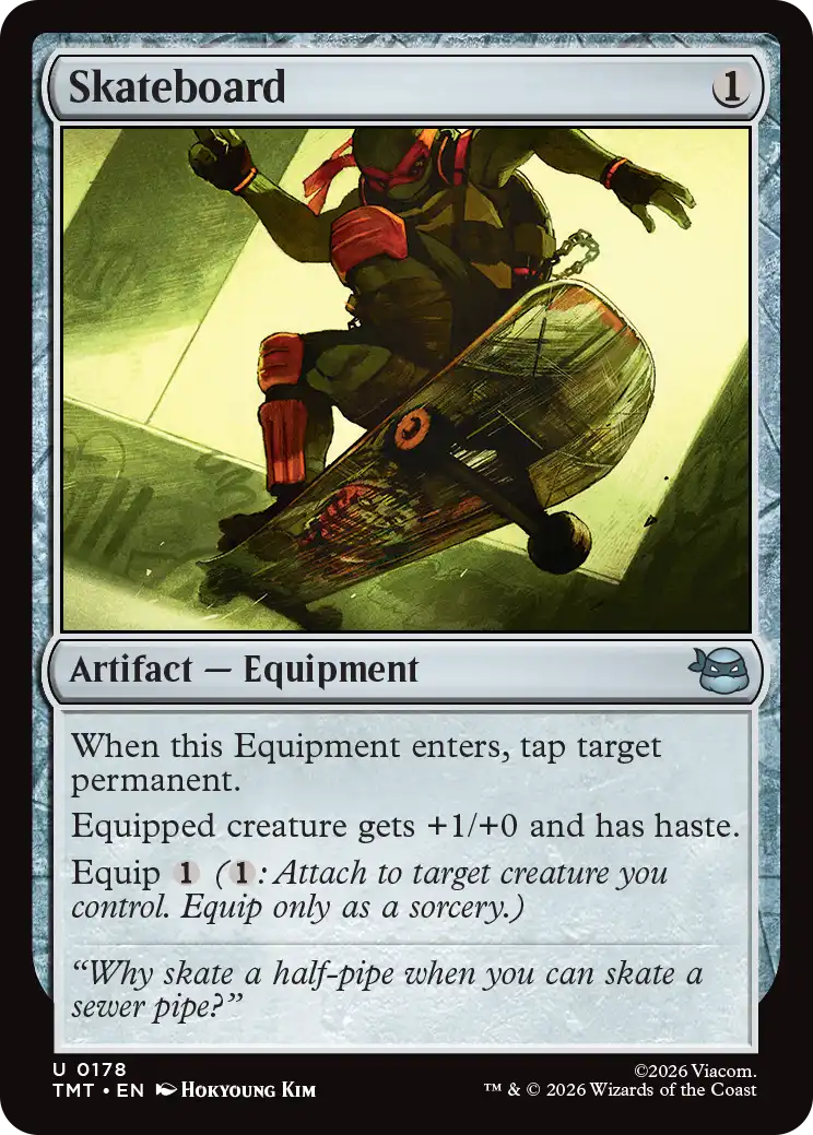 MTG Teenage Mutant Ninja Turtles 0178 Skateboard