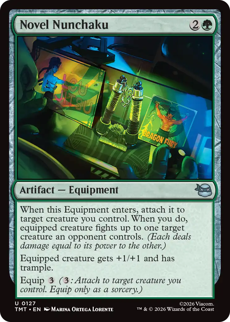 MTG Teenage Mutant Ninja Turtles 0127 Novel Nunchaku