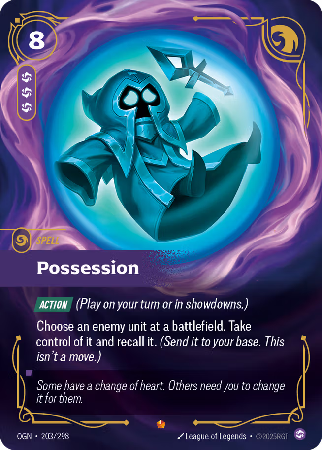 Riftbound: League of Legends TCG Origins 203/289 Possession