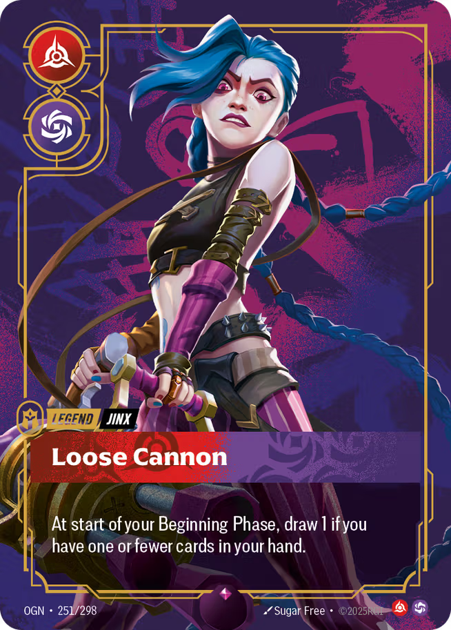 Riftbound: League of Legends TCG Origins 251/289 Loose Cannon