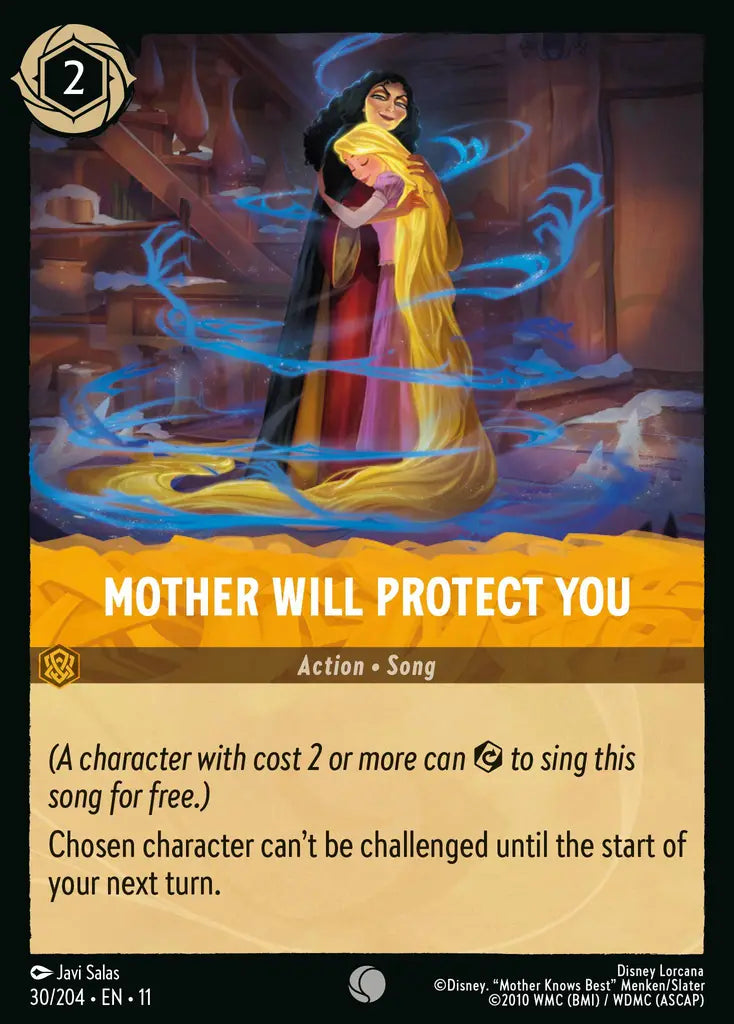 Disney Lorcana Winterspell 030/204 Mother Will Protect You