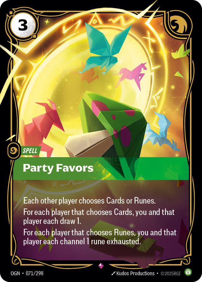 Riftbound: League of Legends TCG Origins 071/289 Party Favors