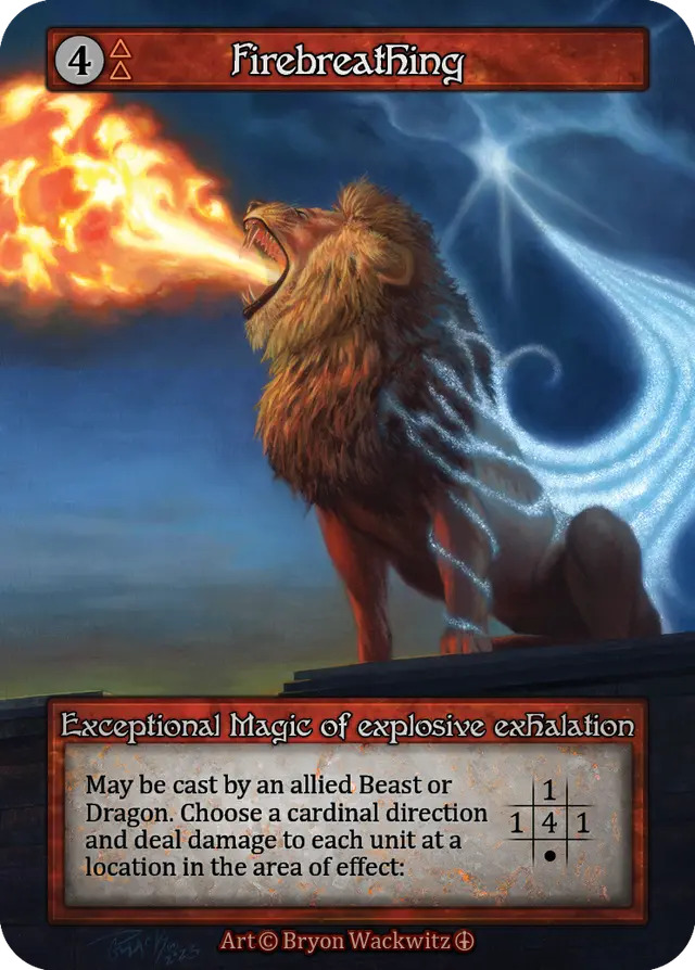 Sorcery Contested Realm Arthurian Legends - Firebreathing