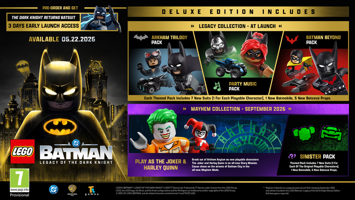LEGO® Batman™: Legacy of The Dark Knight Deluxe Edition