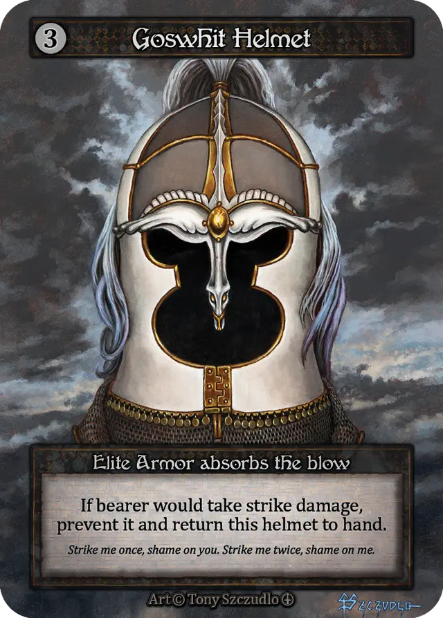 Sorcery Contested Realm Arthurian Legends - Goswhit Helmet