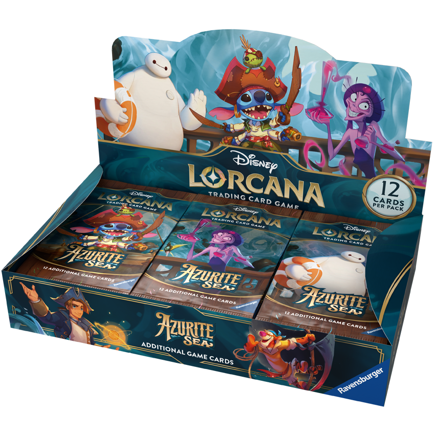 Disney Lorcana Azurite Sea Booster Box