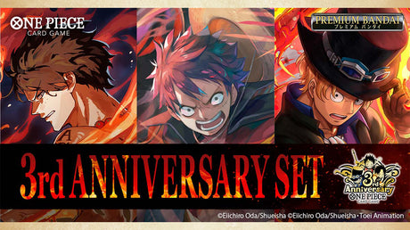One Piece Card Game Japanese 3rd Anniversary Set