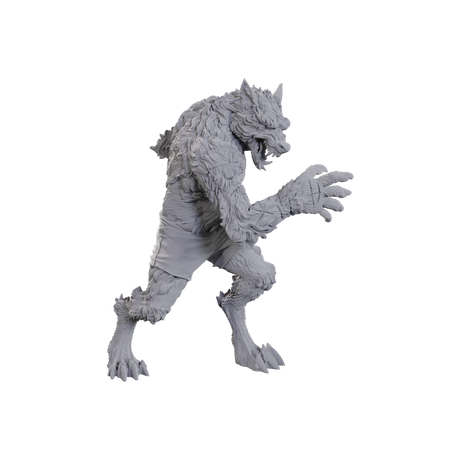 Chetney Pock O'Pea & Werewolf: Critical Role Unpainted Miniatures