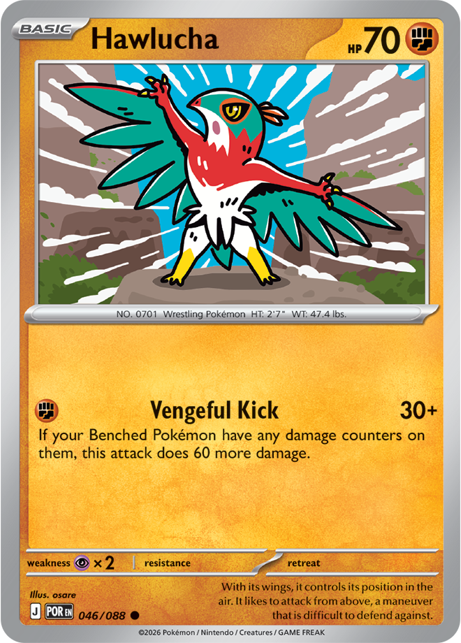 Mega Evolution - Perfect Order 046/088 Hawlucha