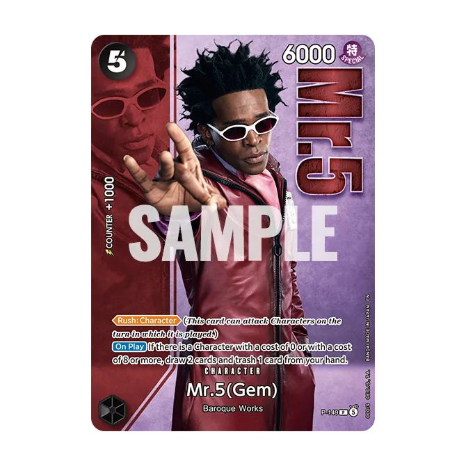 Premium Card Collection -Live Action Edition vol.2 Baroque Works