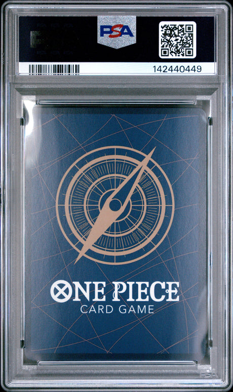 2025 ONE PIECE OP11-A FIST OF DIVINE SPEED #004 SHANKS SPECIAL ALTERNATE ART PSA 10