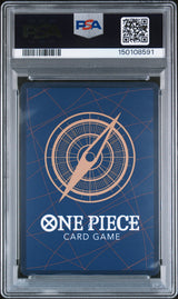 2025 ONE PIECE OP13-CARRYING ON HIS WILL #009 BENN BECKMAN SPECIAL ALTERNATE ART PSA 10