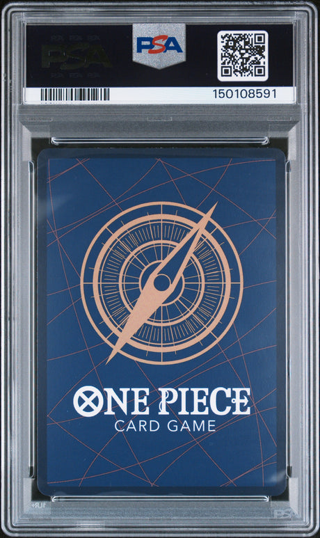 2025 ONE PIECE OP13-CARRYING ON HIS WILL #009 BENN BECKMAN SPECIAL ALTERNATE ART PSA 10
