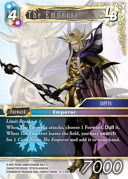 Final Fantasy TCG - Opus XXV - 27-116 The Emperor