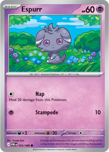 Mega Evolution - Perfect Order 033/088 Espurr Reverse Holo
