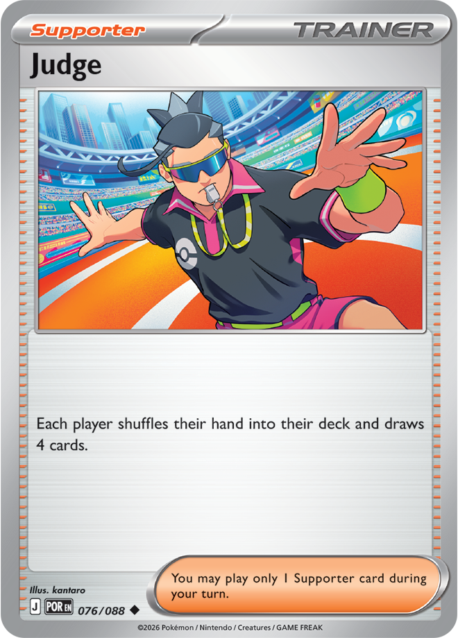 Mega Evolution - Perfect Order 076/088 Judge Reverse Holo