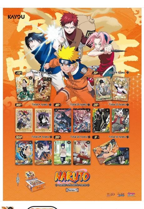 NARUTO-Smriti Collectible Cards-Earth Scroll Foil Booster Box