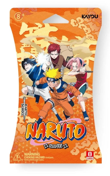 NARUTO-Smriti Collectible Cards-Earth Scroll Blister