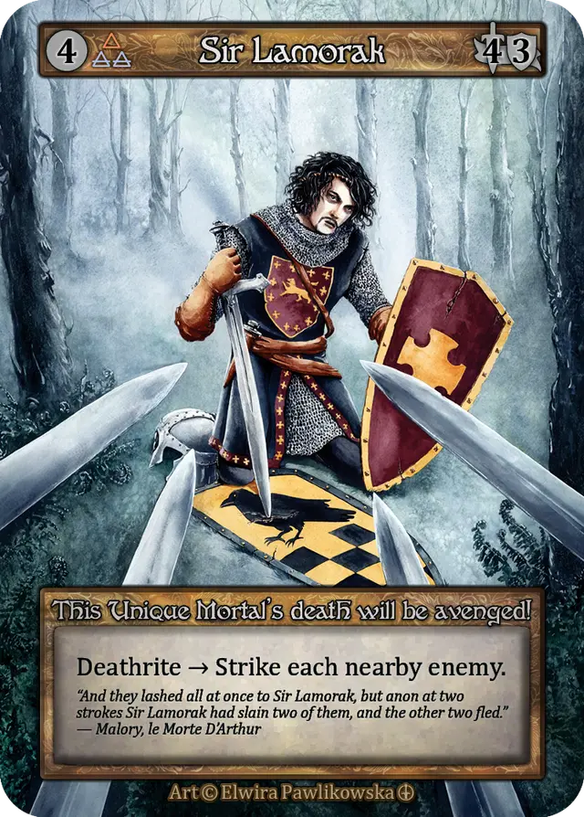 Sorcery Contested Realm Arthurian Legends - Sir Lamorak