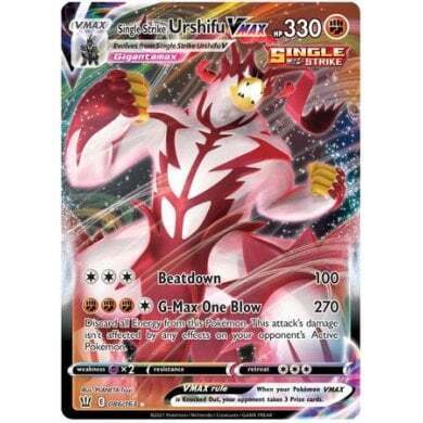 SWSH Battle Styles 086/163 Single Strike Urshifu VMAX