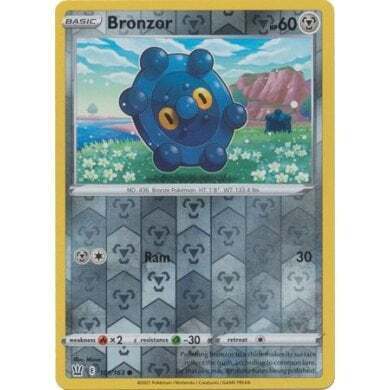 SWSH Battle Styles 101/163 Bronzor Reverse