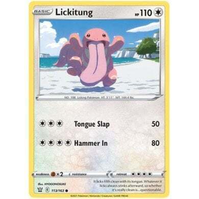 SWSH Battle Styles 113/163 Lickitung