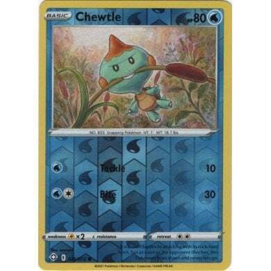 Shining Fates 026/072 Chewtle Reverse