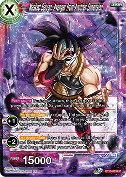 Supreme Rivalry BT13-003 Masked Saiyan