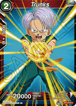 Supreme Rivalry BT13-014 Trunks