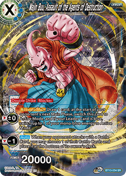 Supreme Rivalry BT13-034 Majin Buu Assault Of The Agents Of Destruction