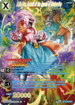 Supreme Rivalry BT13-034 SPR Majin Buu Assault Of The Agents Of Destruction