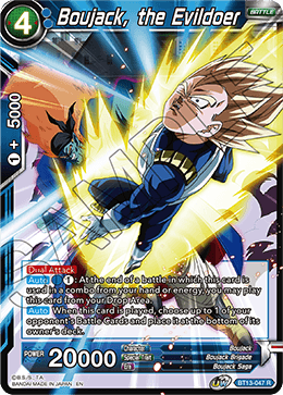 Supreme Rivalry BT13-047 Boujack The Evildoer