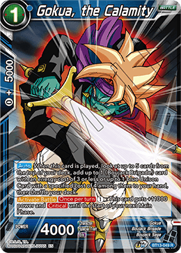 Supreme Rivalry BT13-049 Gokua The Calamity