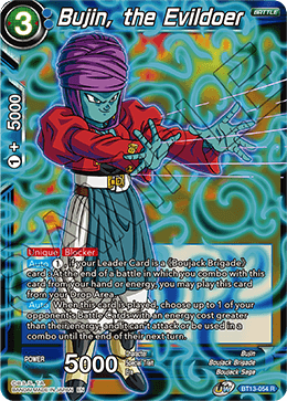 Supreme Rivalry BT13-054 Bujin The Evildoer