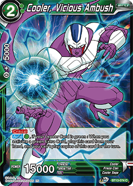 Supreme Rivalry BT13-074 Cooler Vicious Ambush