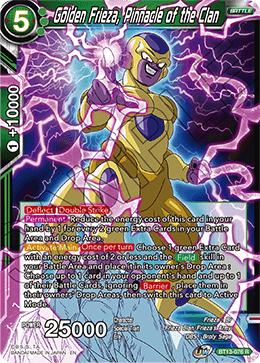 Supreme Rivalry BT13-076 Golden Frieza Pinnacle Of The Clan