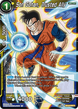 Supreme Rivalry BT13-098 Son Gohan Trusted Ally