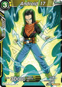 Supreme Rivalry BT13-108 Android 17