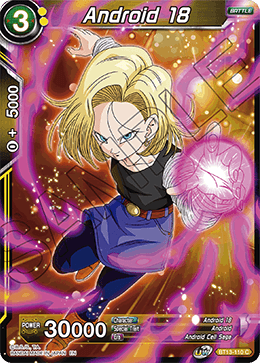 Supreme Rivalry BT13-110 Android 18