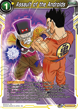 Supreme Rivalry BT13-119 Assault Of The Androids