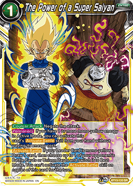 Supreme Rivalry BT13-120 The Power Of A Super Saiyan