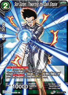 Supreme Rivalry BT13-127 Son Goten Thwarting The Dark Empire