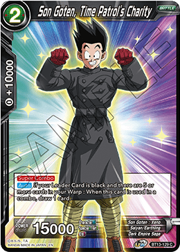 Supreme Rivalry BT13-129 Son Goten The Patrols Charity