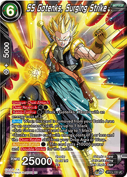 Supreme Rivalry BT13-133 SS Gotenks Surging Strike