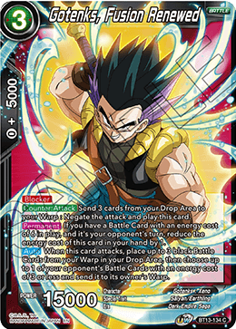 Supreme Rivalry BT13-134 Gotenks Fusion Renewed