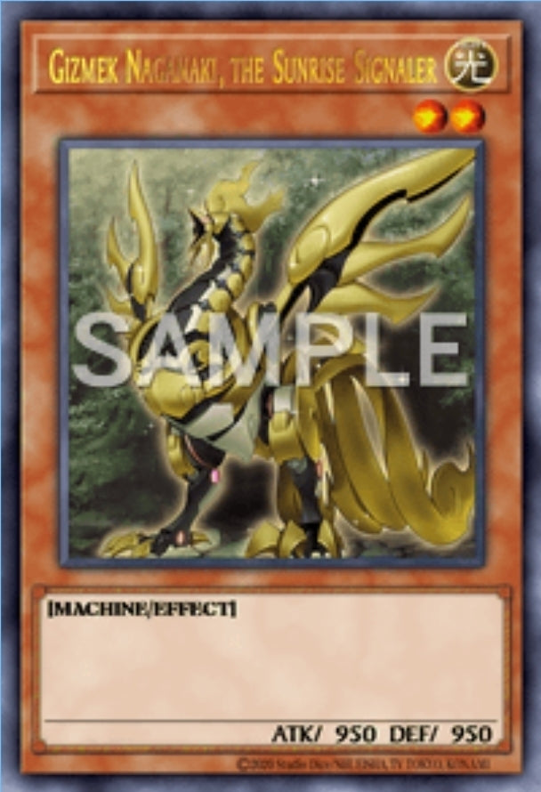 Dawn Of Majesty DAMA-EN016 Gizmek Naganaki The Sunrise Signaler