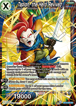 Cross Spirits BT14-033 Tapion The Hero Revived